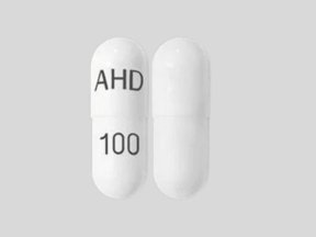 gabapentin 100 mg capsule